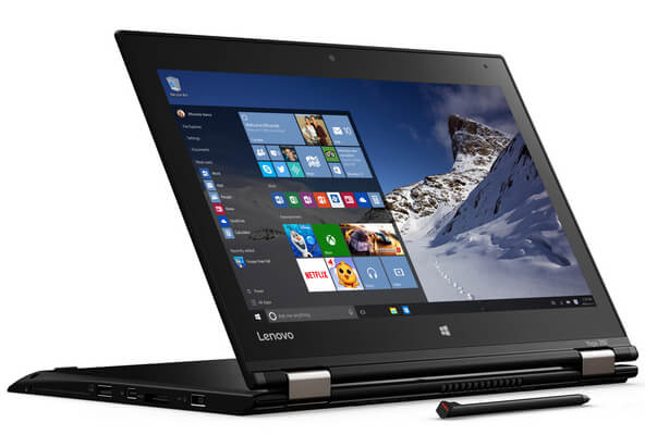 На ноутбуке Lenovo ThinkPad Yoga 260 мигает экран
